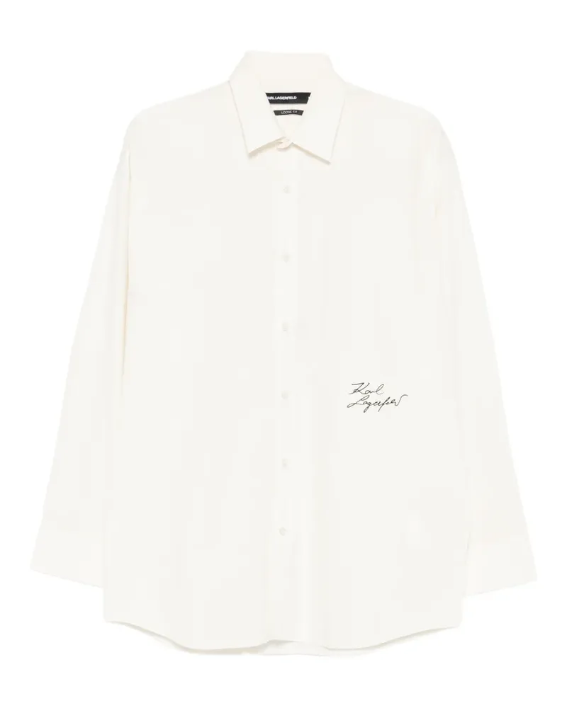 Karl Lagerfeld long-sleeve shirt - Nude Nude