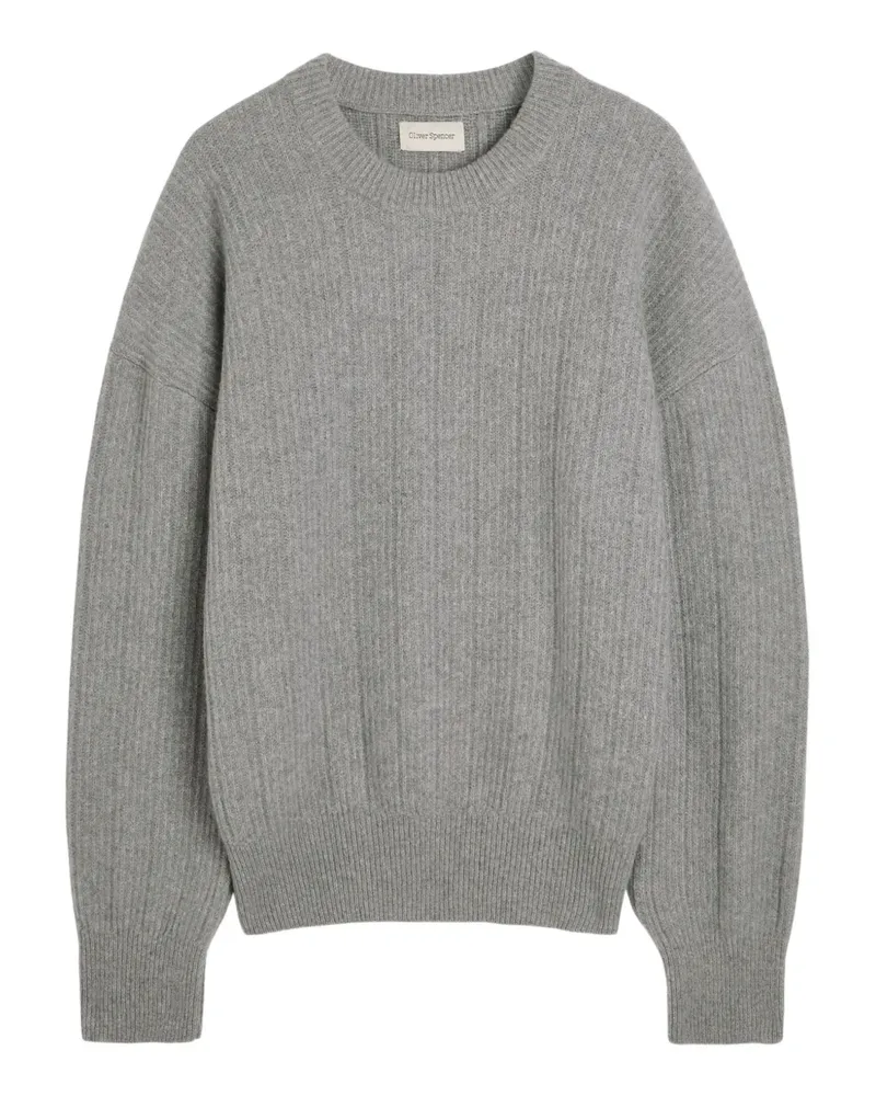 Oliver Spencer ribbed knit sweater - Grau Grau
