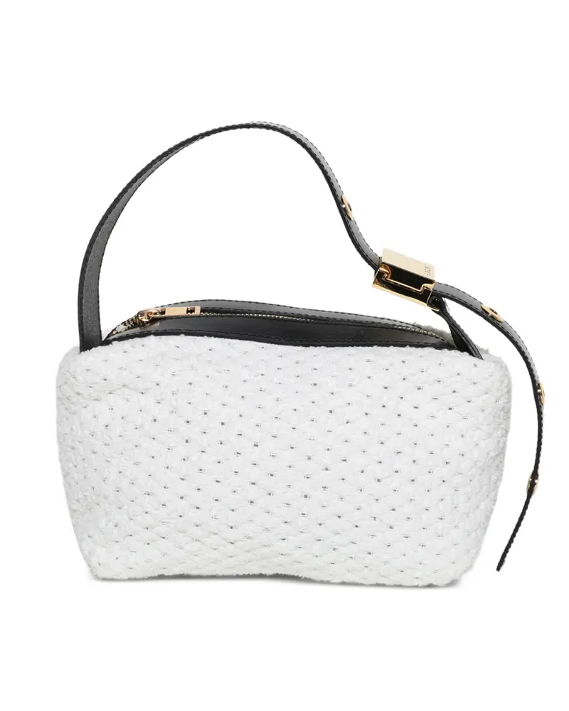 Sacai Mini-Tasche mit verstellbarem Riemen - Weiß Weiß
