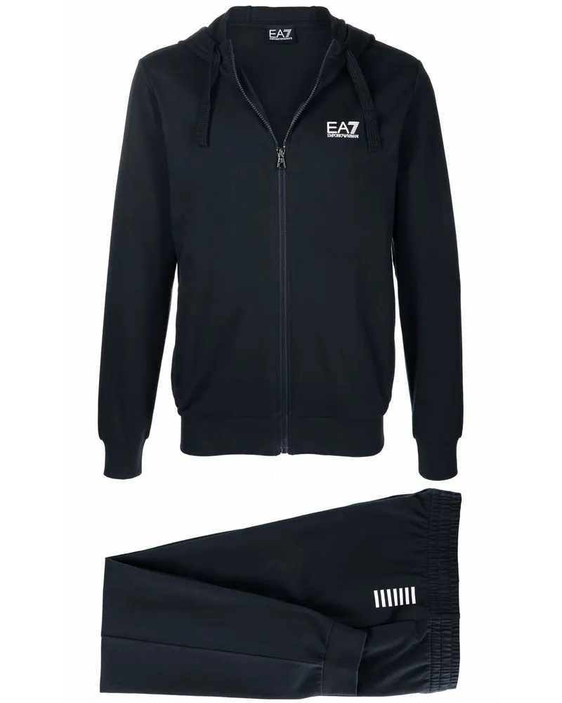 EA7 Jogginganzug mit Logo Blau