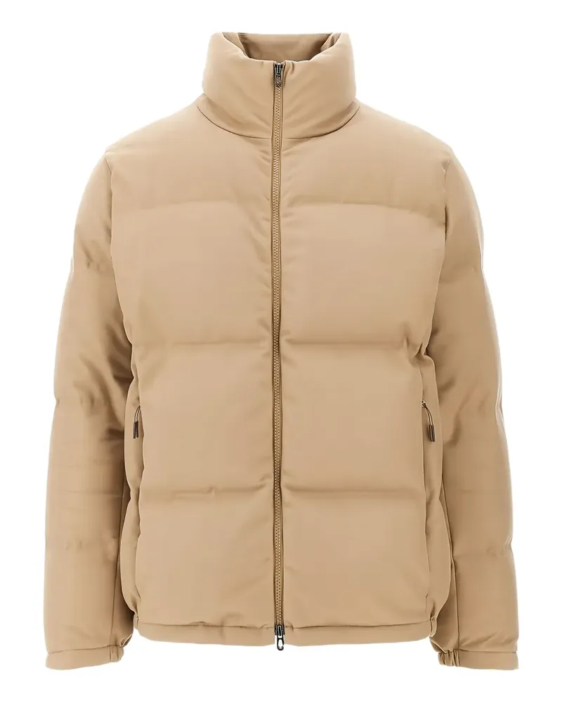SEASE Tribeca zip-up padded jacket - Nude Nude