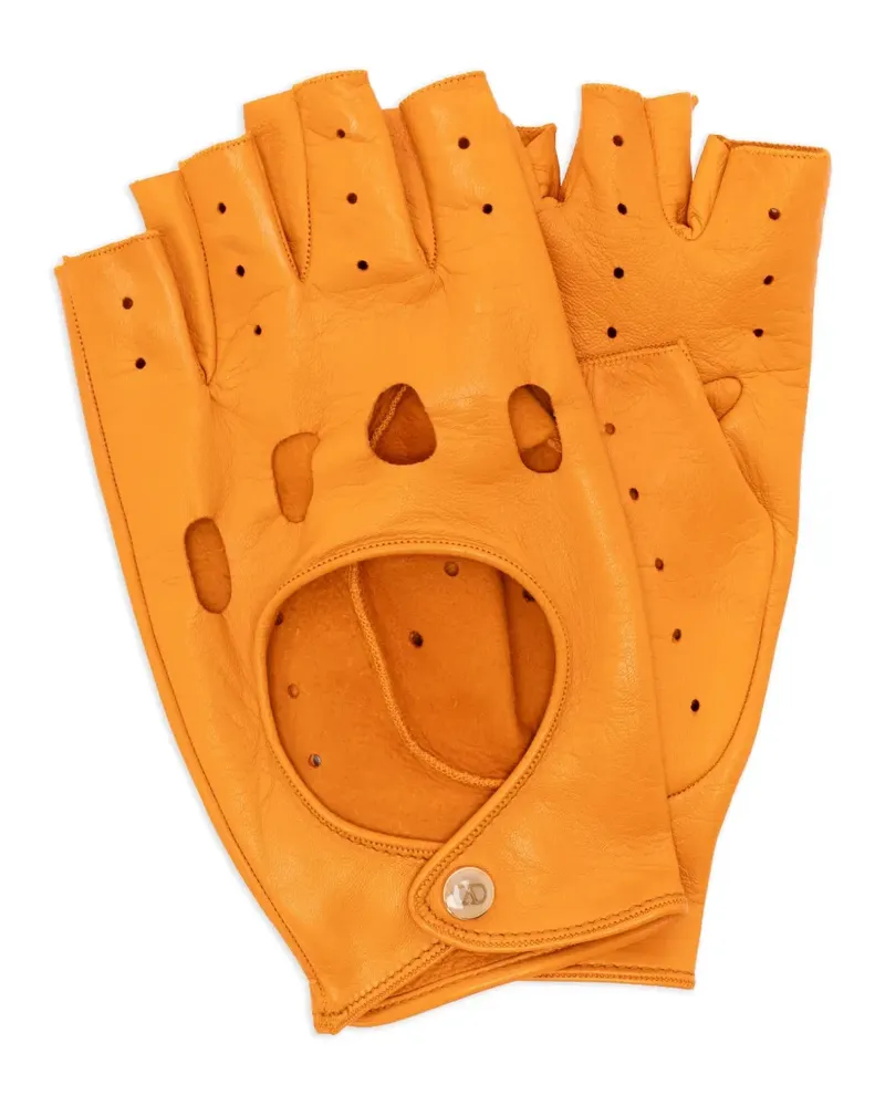 Valentino Garavani Fingerlose Handschuhe - Orange Orange