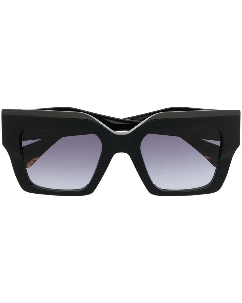 GIGI STUDIOS Cat-Eye-Sonnenbrille - Schwarz Schwarz