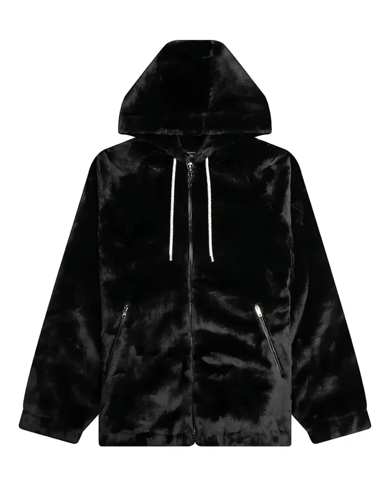Mastermind World Kapuzenjacke mit Totenkopf-Print - Schwarz Schwarz