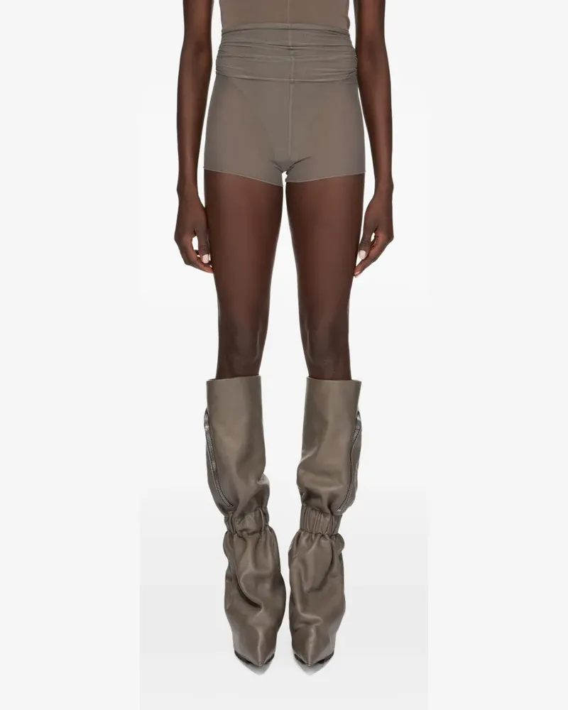 Rick Owens Temple Stretch-Shorts - Braun Braun