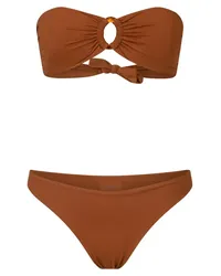 FISICO-Cristina Ferrari Bikini mit Ring Braun