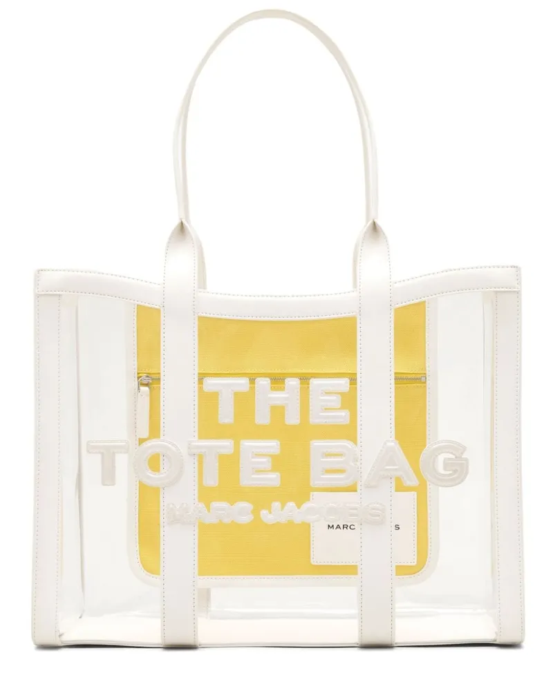 Marc Jacobs The Clear Large Tote Tasche - Weiß Weiß