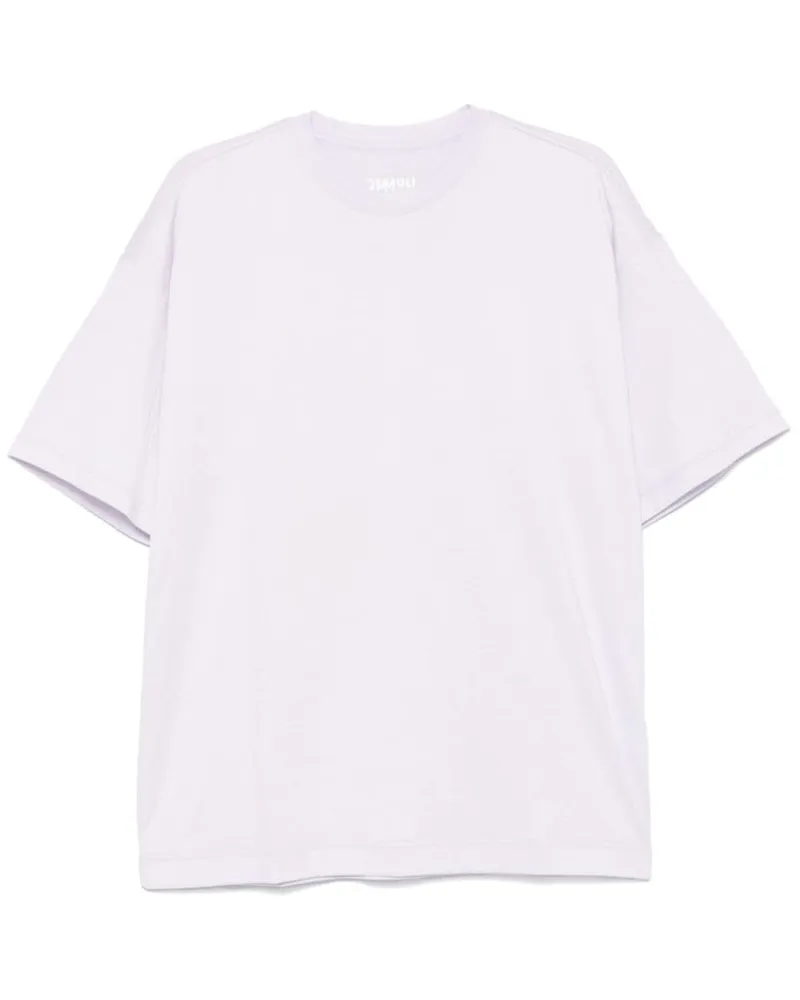 Issey Miyake T-Shirt mit grafischem Print - Violett Violett