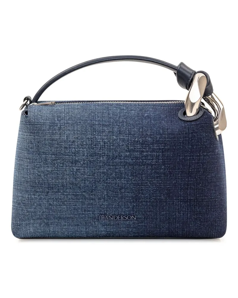 J.W.Anderson JWA Corner Schultertasche - Blau Blau