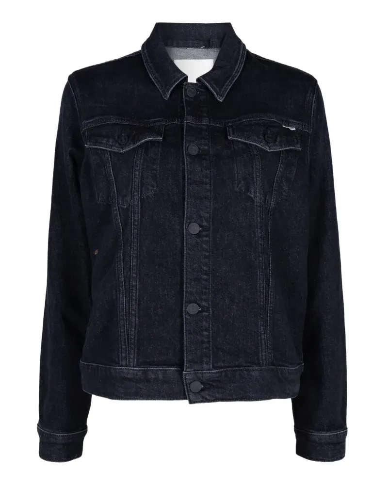 Mother The Bruiser Jeansjacke - Schwarz Schwarz