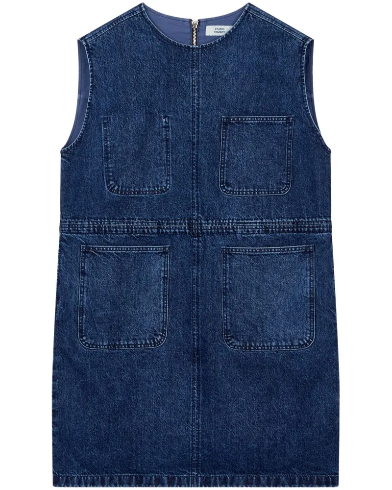 STUDIO TOMBOY Ärmelloses Maxikleid - Blau Blau