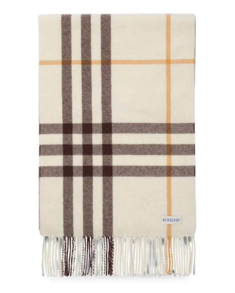 Burberry Kaschmirschal mit Farbverlauf - Nude Nude