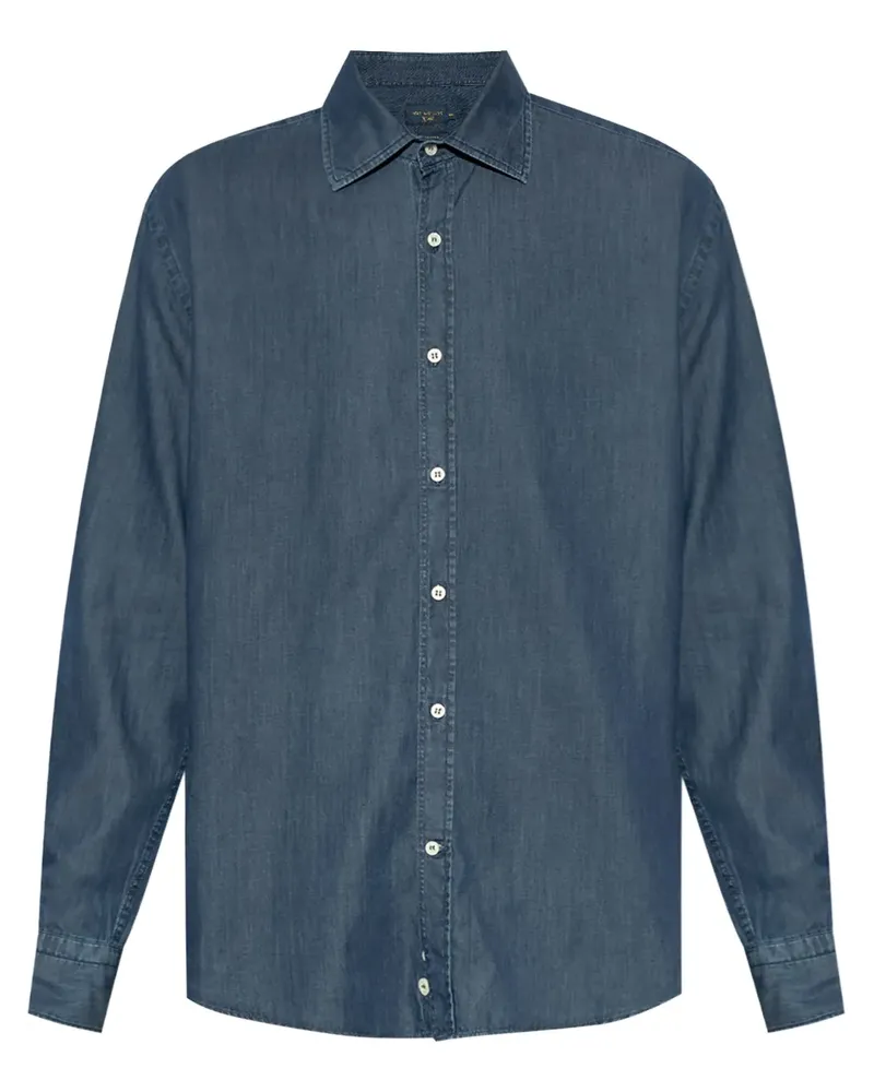 Paul & Shark Klassisches Jeanshemd - Blau Blau