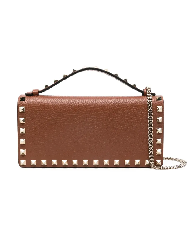 Valentino Garavani Mini-Tasche mit Nieten - Braun Braun