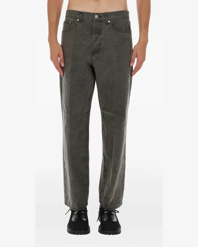 Obey Ausgeblichene Jeans - Grau Grau