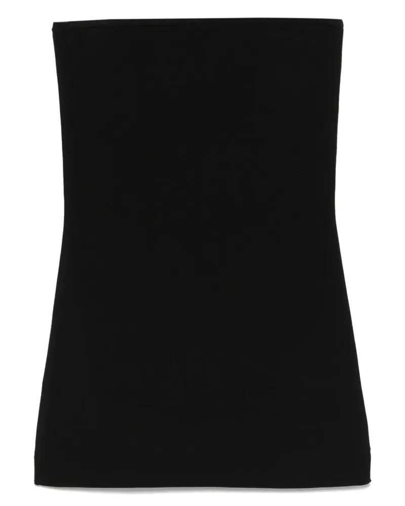 Totême Gestricktes Top - Schwarz Schwarz