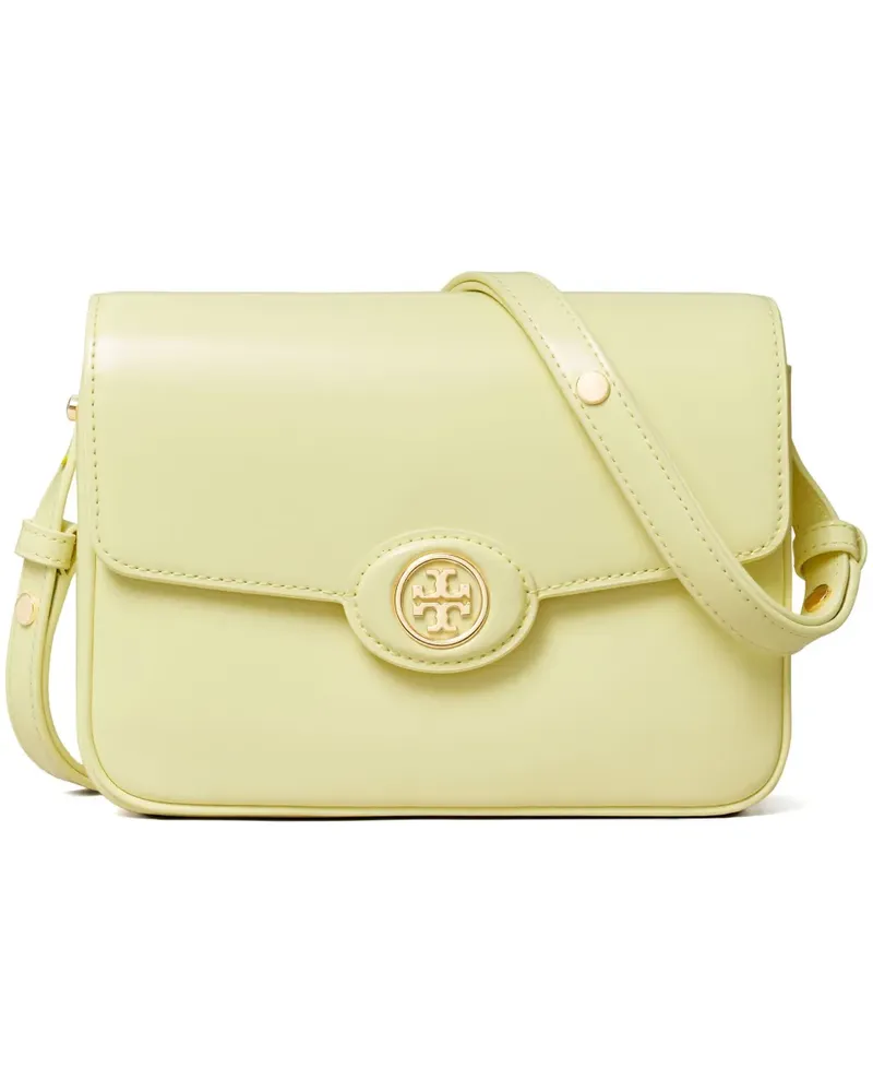Tory Burch Wandelbare Robinson Spazzolato Schultertasche - Gelb Gelb