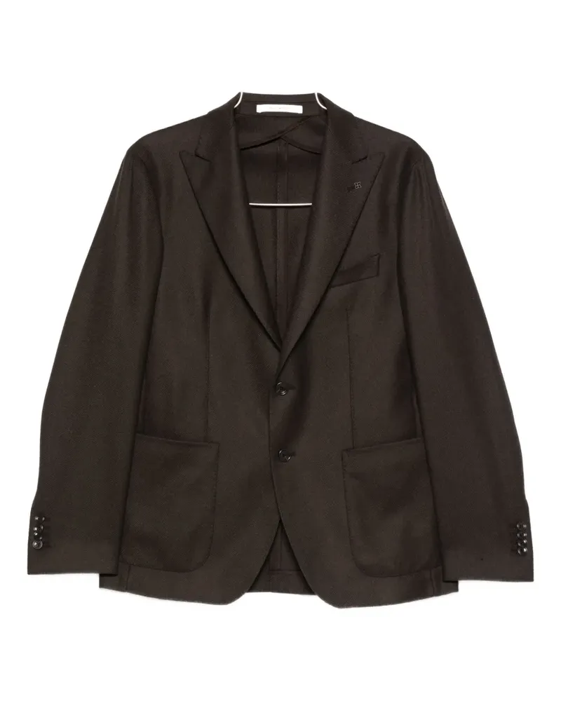 Tagliatore peak-lapel blazer - Braun Braun
