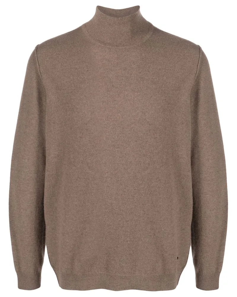 Woolrich Strickpullover mit Stehkragen - Nude Nude