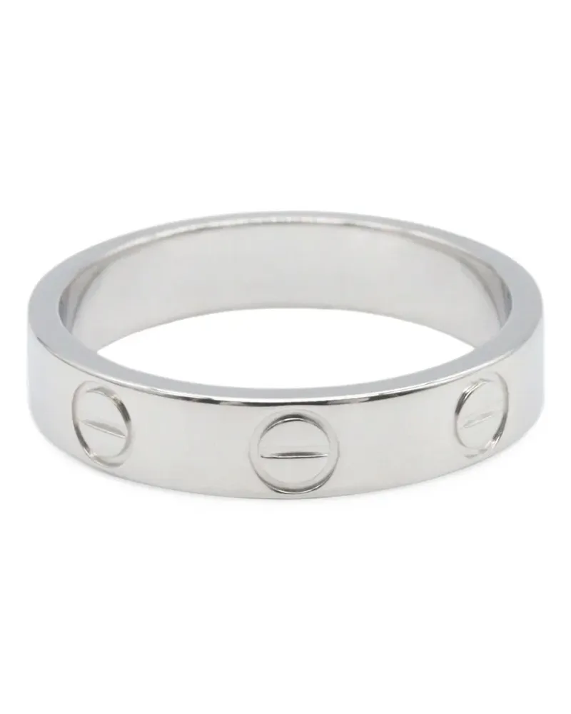 Cartier 2010s mini Love ring - Silber Silber