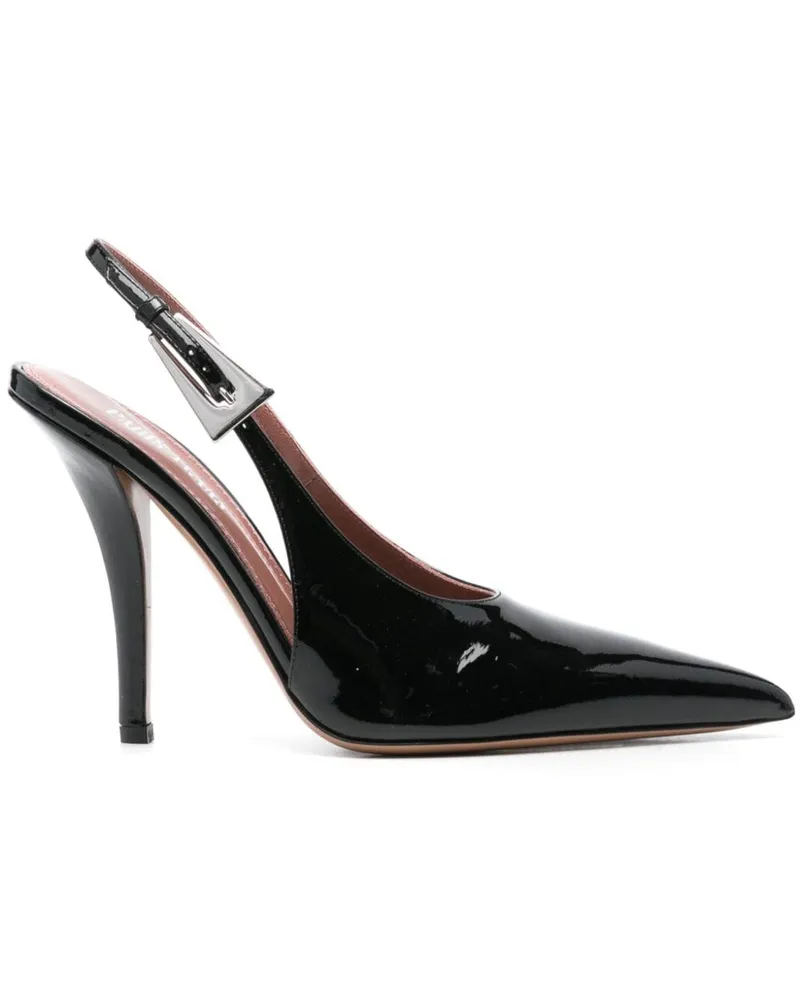 Paris Texas Jessica Pumps 105mm - Schwarz Schwarz