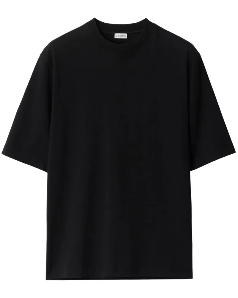 Burberry T-Shirt mit Birnen-Print - Schwarz Schwarz