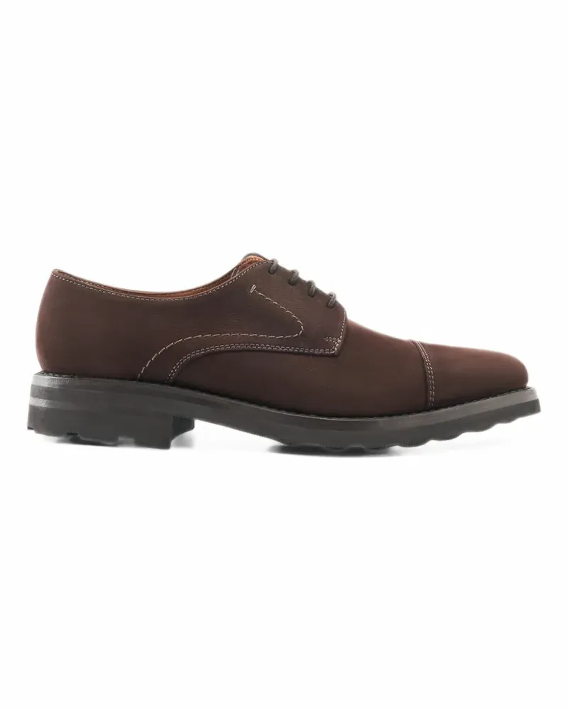 Lottusse Prime nubuck derby shoes - Braun Braun