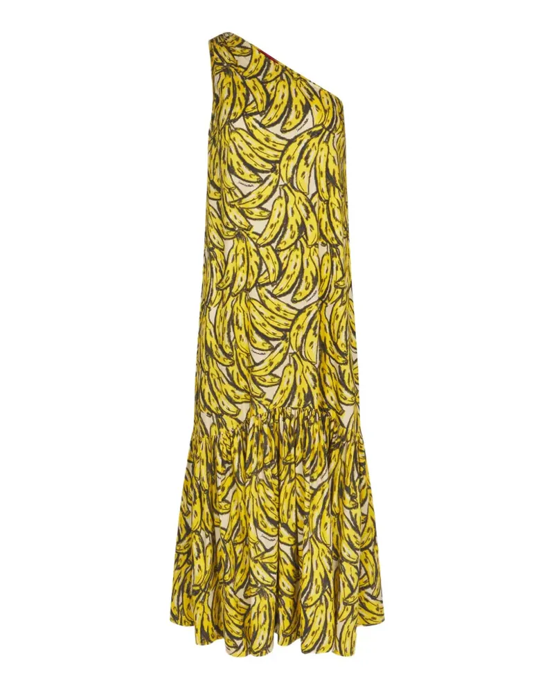 Simon Miller Rea Minikleid mit Bananenprint - Gelb Gelb