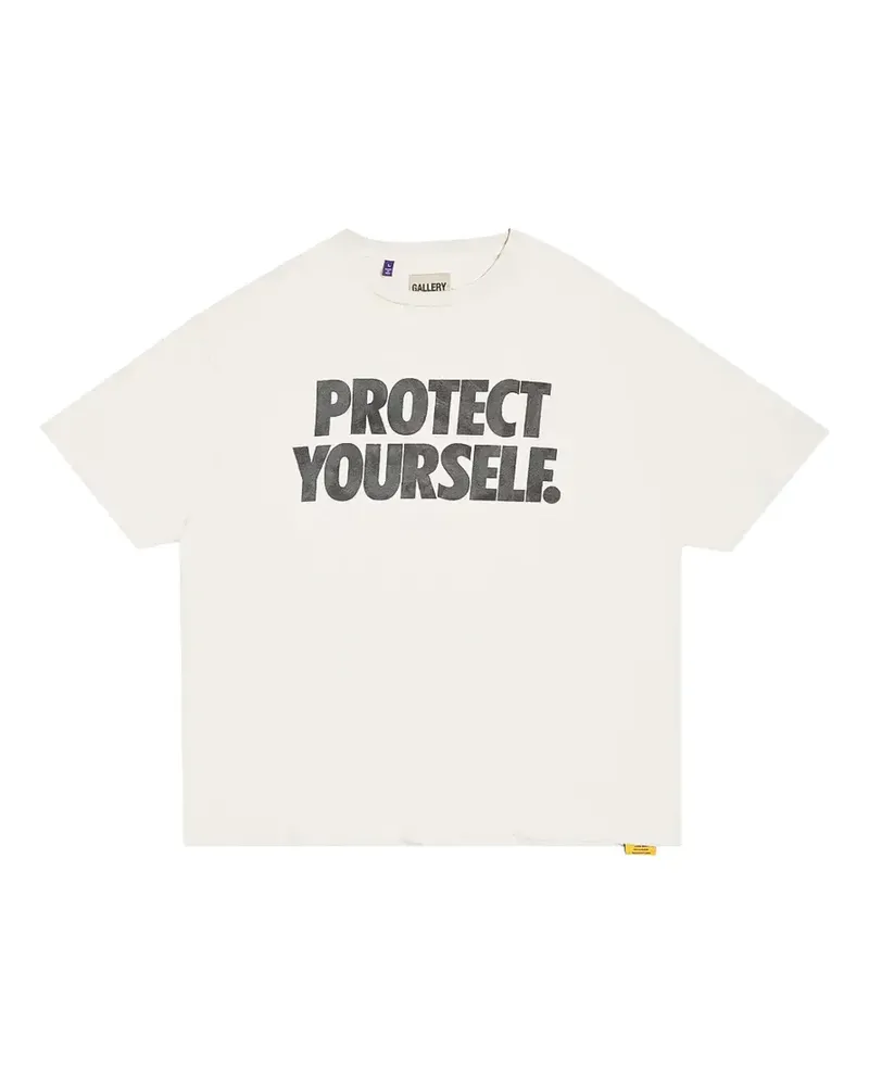 GALLERY DEPT. ATK Protect Yourself graphic-print T-shirt - Weiß Weiß