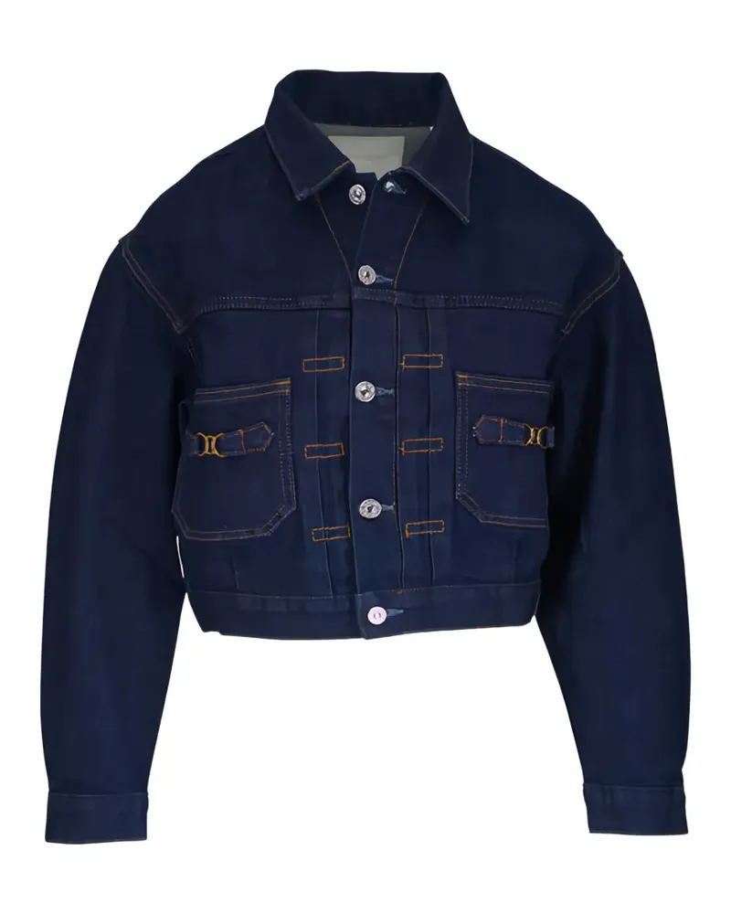 Citizens of humanity buckle denim jacket - Blau Blau