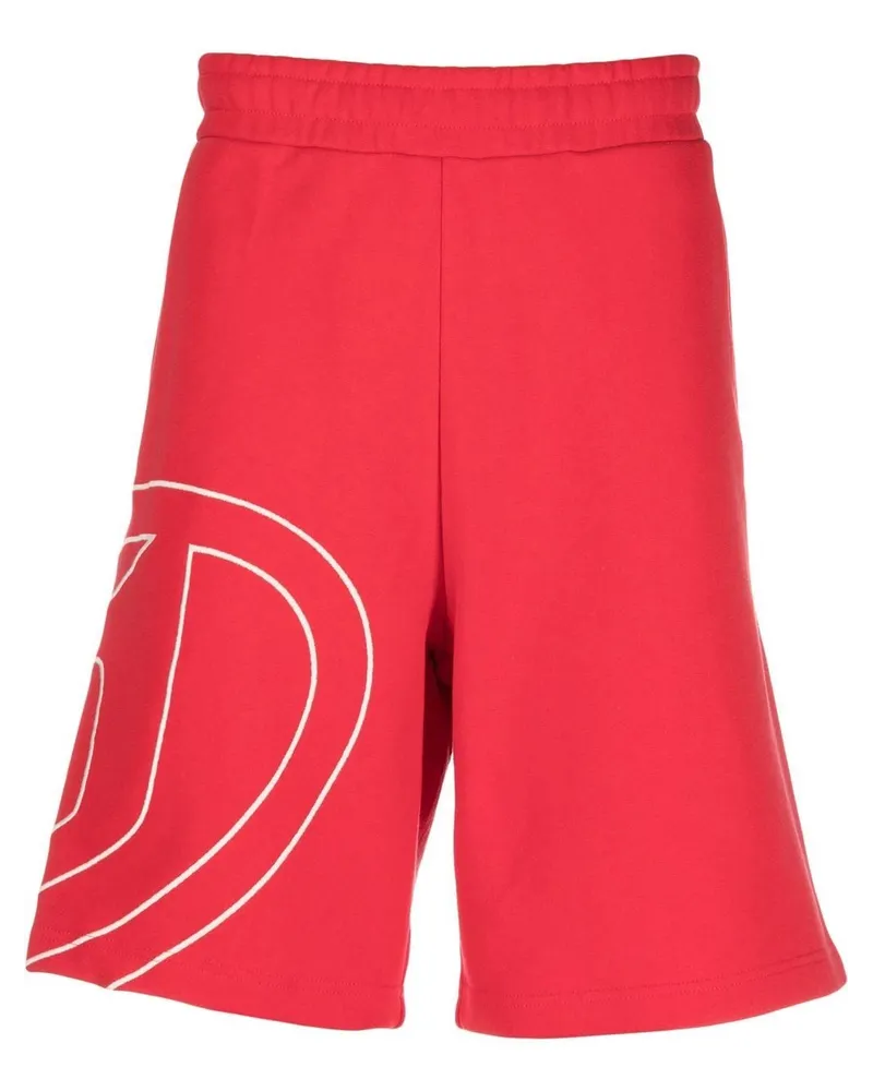 Diesel P-Crow Megoval Shorts - Rot Rot