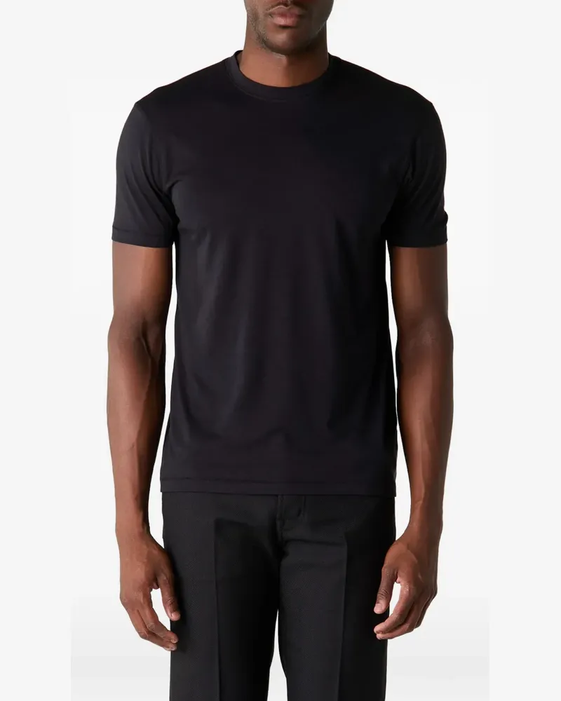 Tom Ford T-Shirt mit rundem Ausschnitt - Schwarz Schwarz