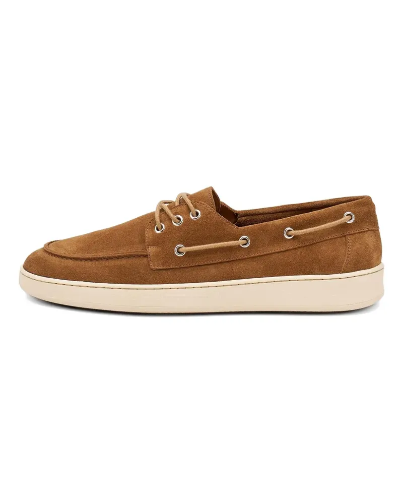 FRAU suede boat shoes - Braun Braun