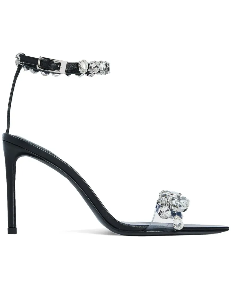 Retrofête Hanna Sandalen 90mm - Schwarz Schwarz