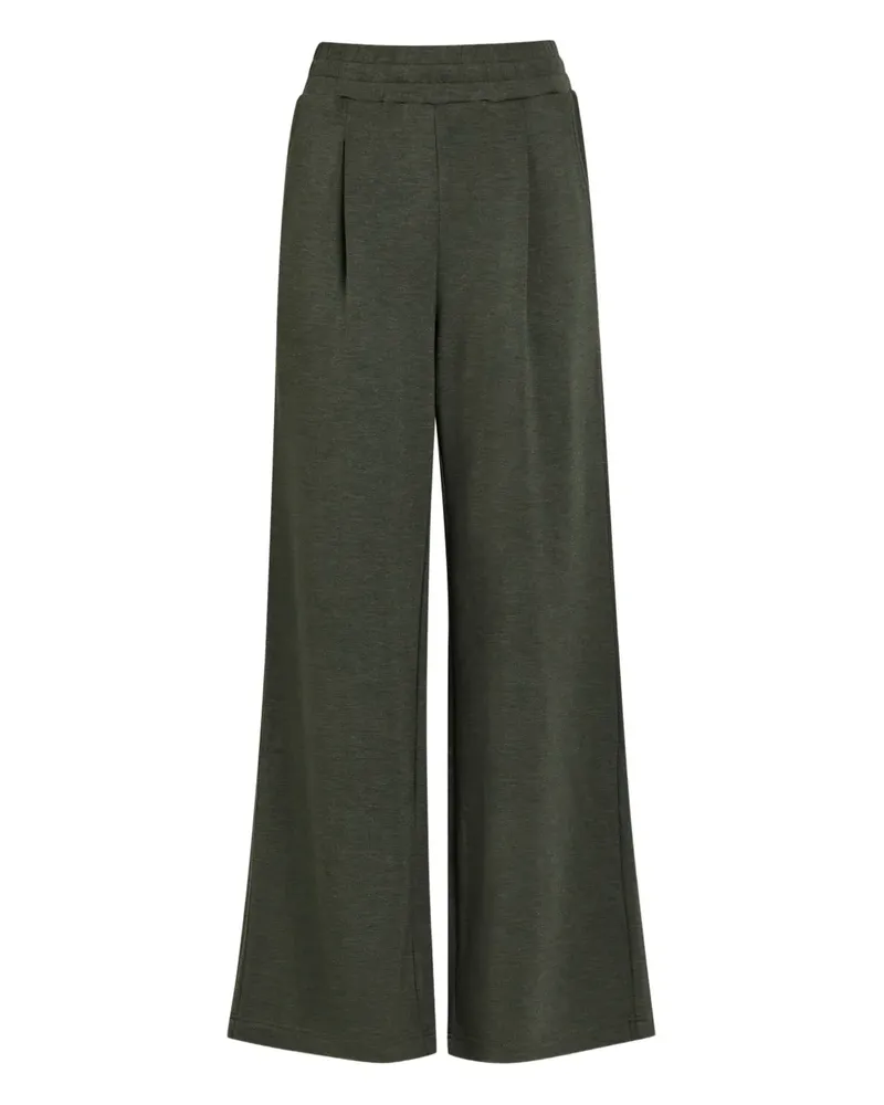 Varley pleated-front palazzo pants - Grün Grün