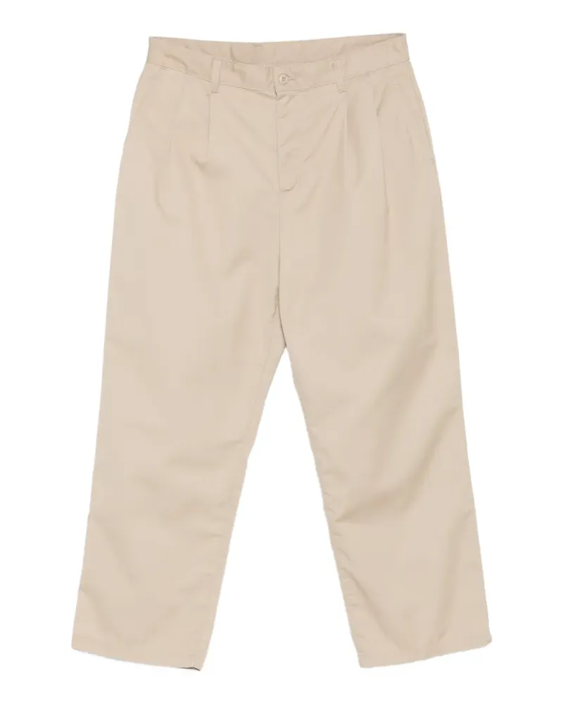 Carhartt WIP Evan buttoned pleated trousers - Nude Nude