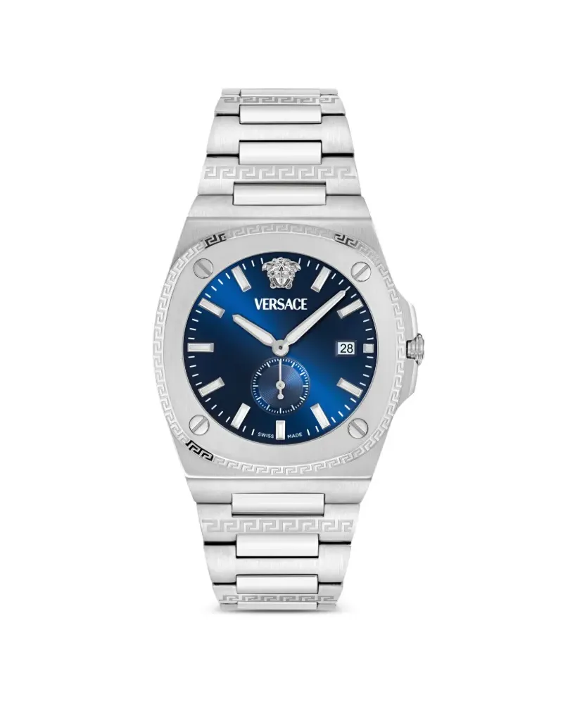 Versace V-Dome 40mm - Blau Blau