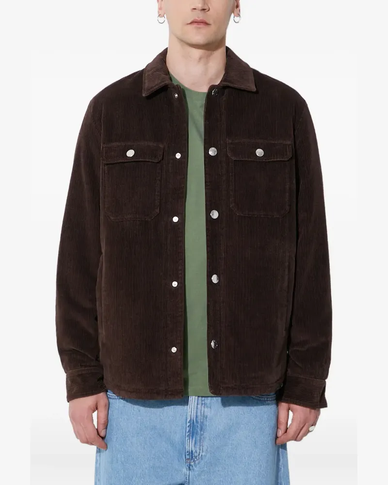 A.P.C. Jacke aus Cord - Braun Braun