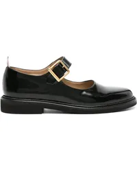 Thom Browne Loafer mit Ripsbandlasche Schwarz