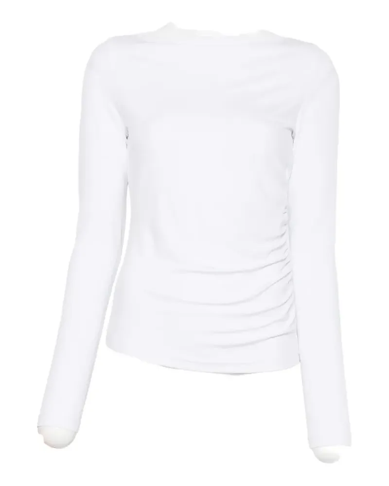 Max Mara boat-neck top - Weiß Weiß