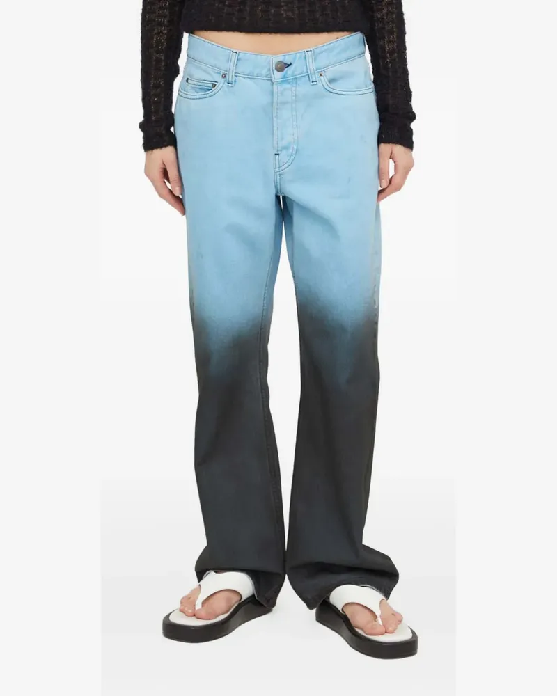 Won Hundred ombre-design trousers - Blau Blau