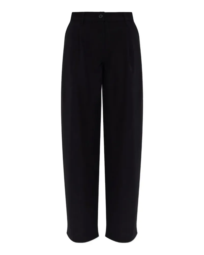Samsøe & Samsøe Saharper Hose mit Falten - Schwarz Schwarz