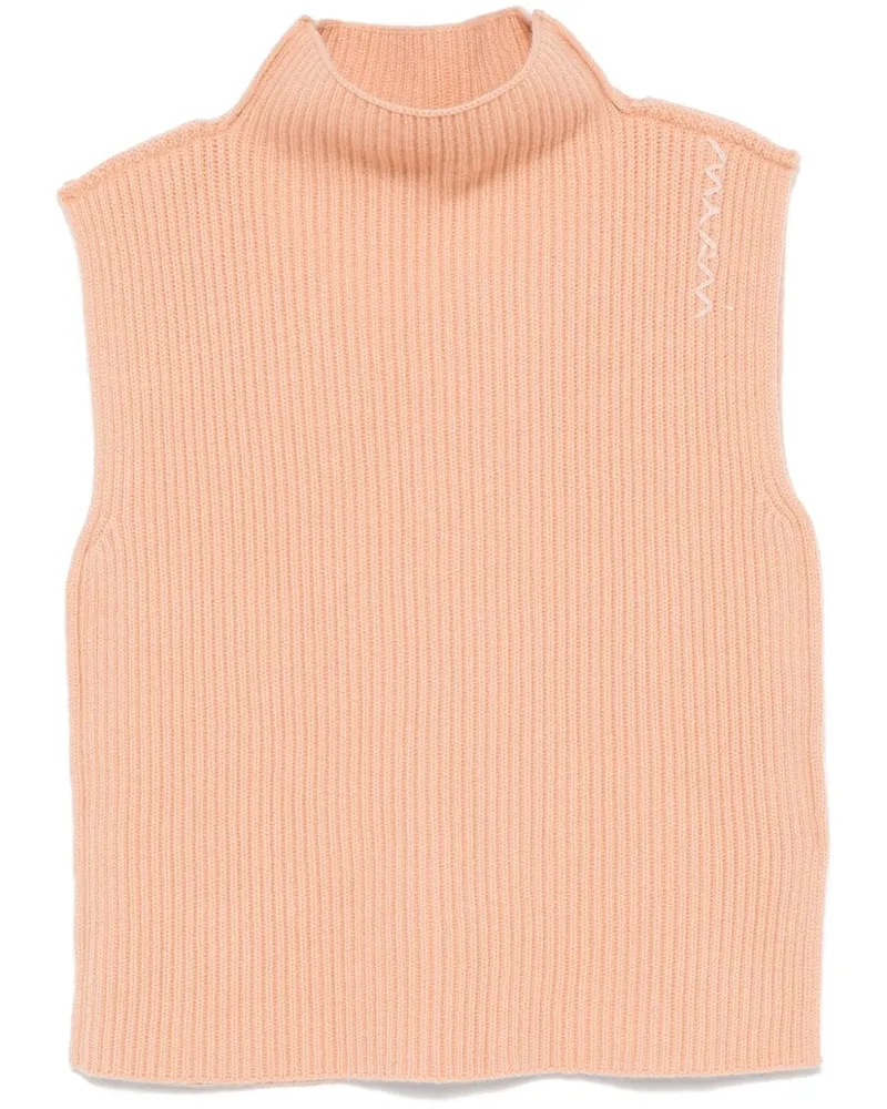 Marni Gerippter Pullunder - Orange Orange
