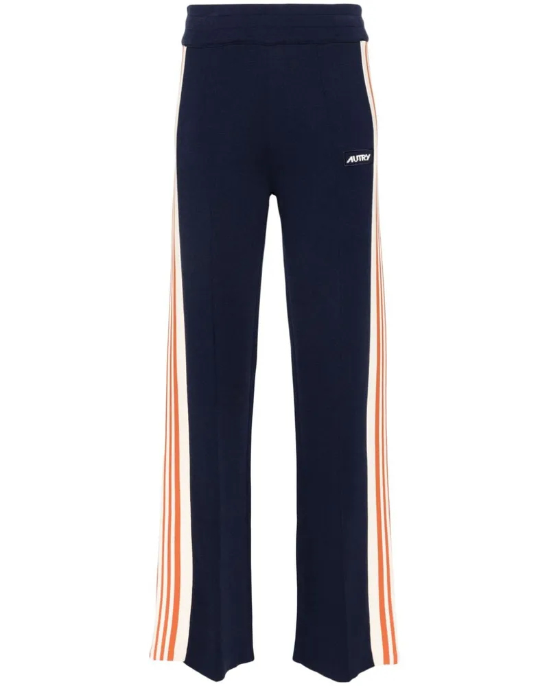 AUTRY Gestreifte Jogginghose - Blau Blau