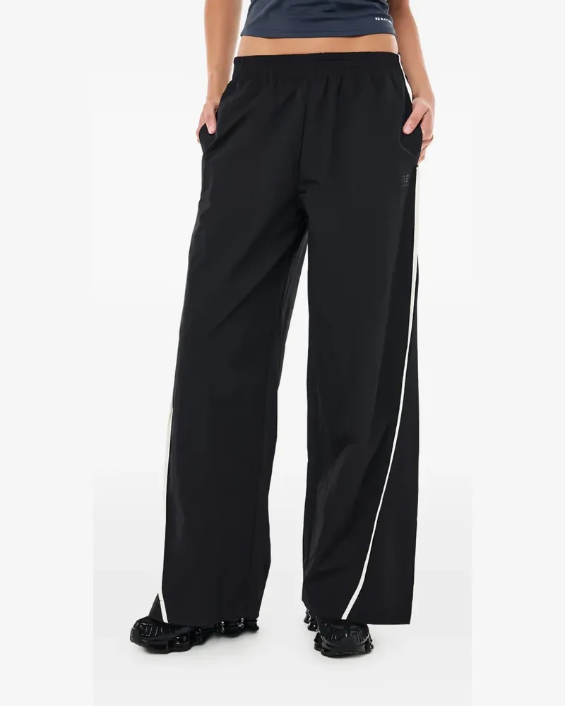P.E. NATION stripe track pants - Schwarz Schwarz