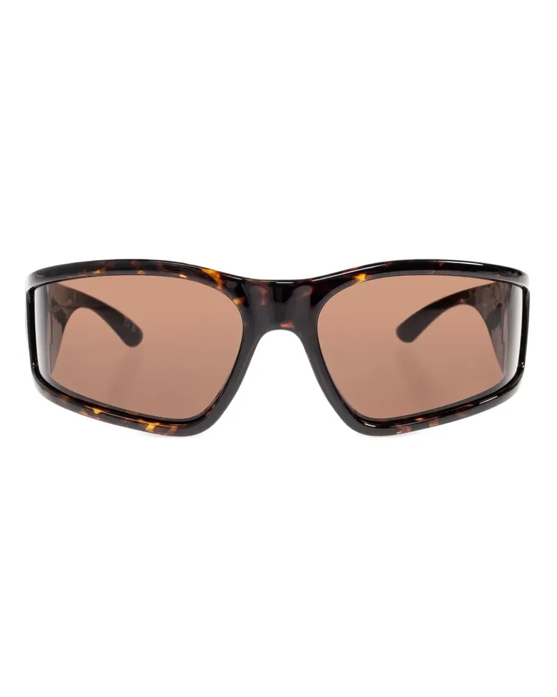 Balenciaga Sonnenbrille in Schildpattoptik - Braun Braun