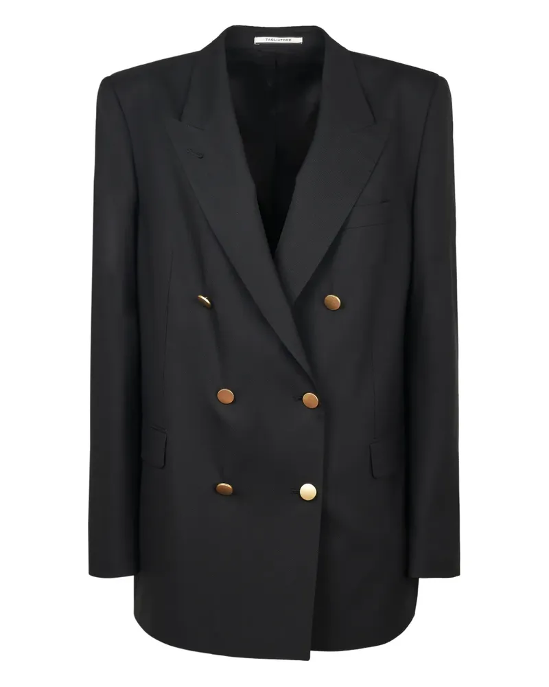 Tagliatore double-breasted blazer - Schwarz Schwarz