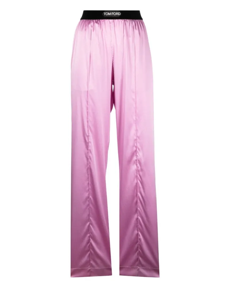 Tom Ford Pyjama-Shorts aus Seide - Rosa Rosa