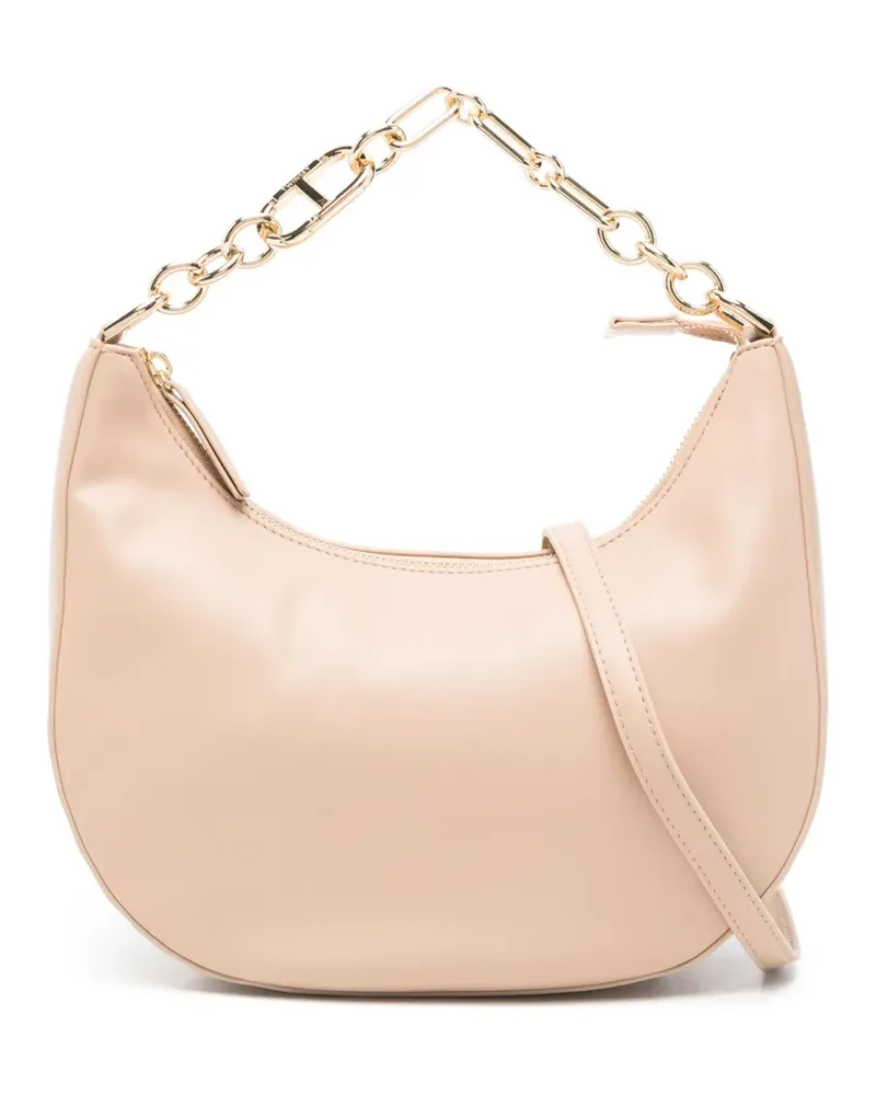 Twin-Set Croissant Tote Bag - Nude Nude
