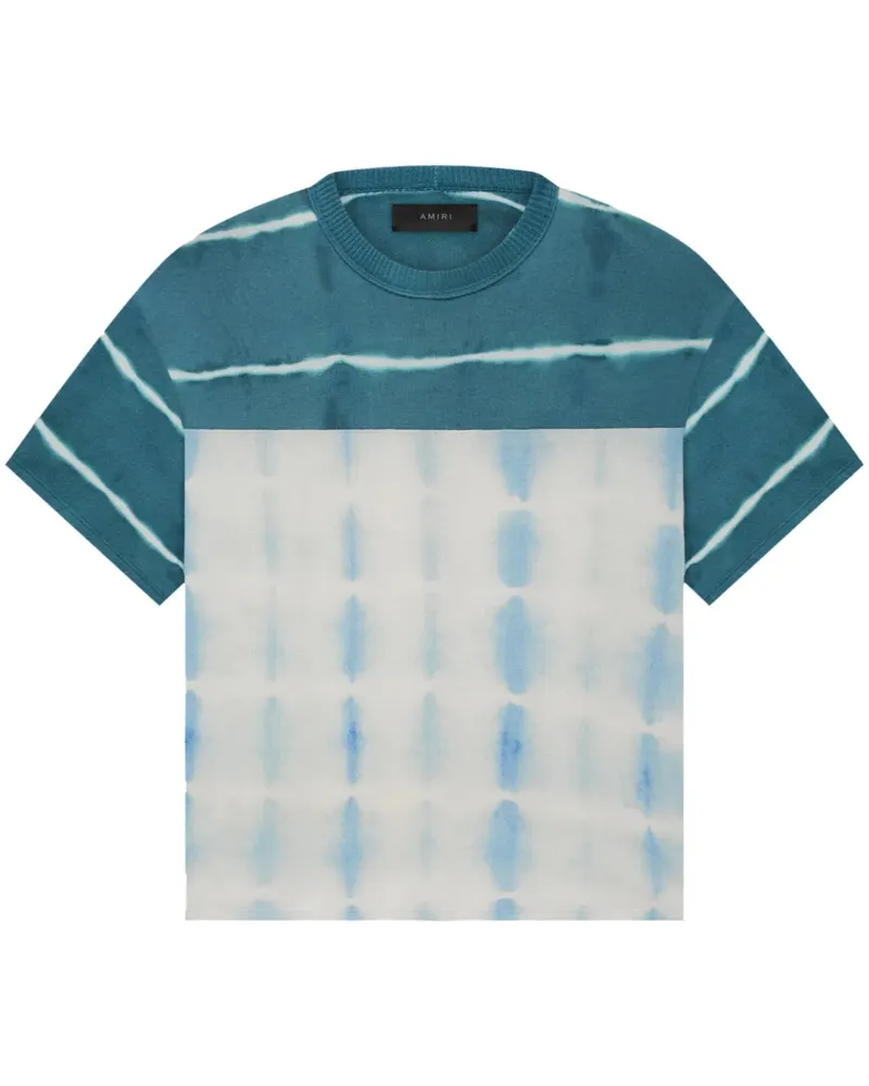 Amiri Sweatshirt mit Batikmuster - Blau Blau